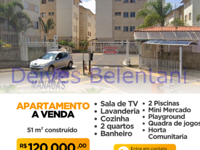 APARTAMENTO CONDOMINIO MANACÁS